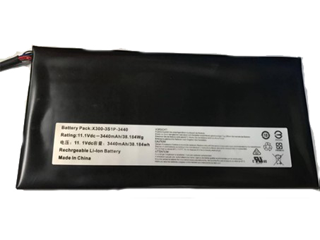 Remplacement Batterie De PortablePour HASEE X300 3S1P 3440