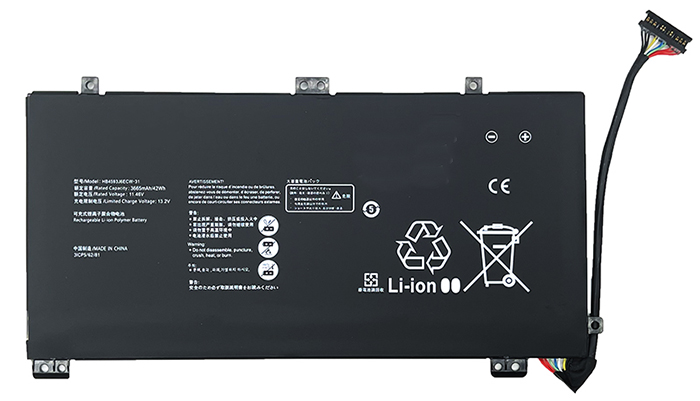 Remplacement Batterie De PortablePour HUAWEI MateBook13 WRTB WFE9L