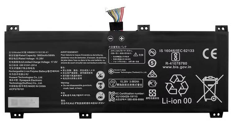 Remplacement Batterie PC PortablePour HONOR HB6081V1ECW 22A