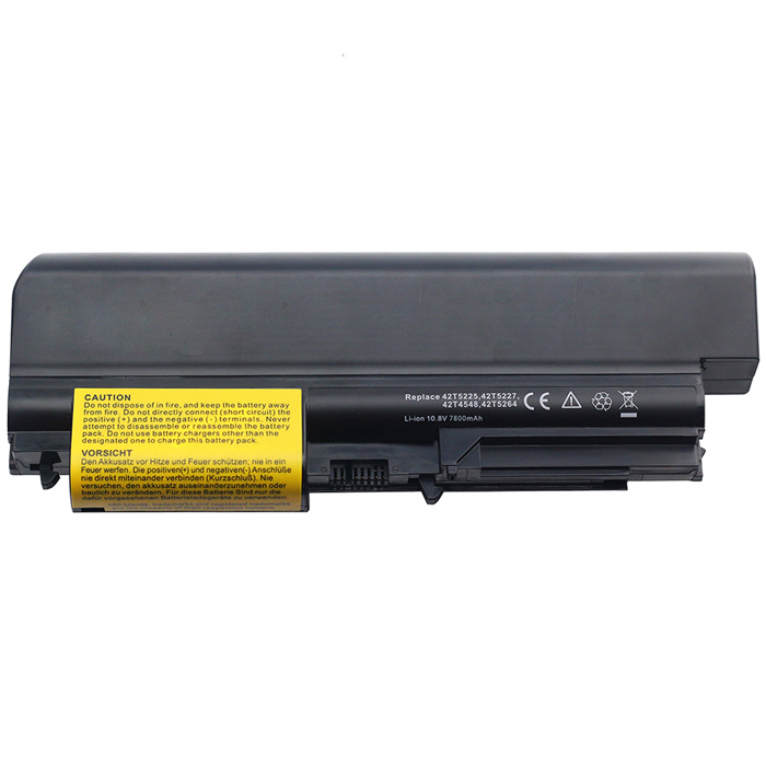 Remplacement Batterie PC PortablePour LENOVO ThinkPad R61i(14.1 inch Wide screen)