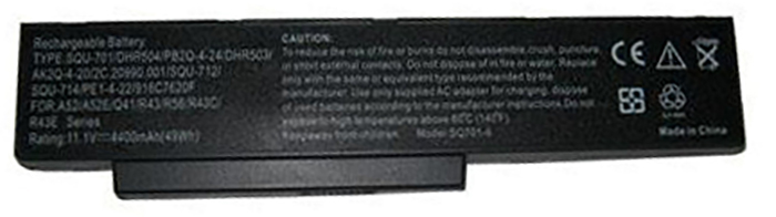 Remplacement Batterie PC PortablePour PACKARD BELL EasyNote MB89 ARES GP3W