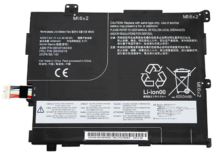 Remplacement Batterie PC PortablePour lenovo 00HW018