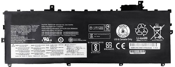 Remplacement Batterie PC PortablePour LENOVO ThinkPad X1 Carbon G6 20KH006MGE