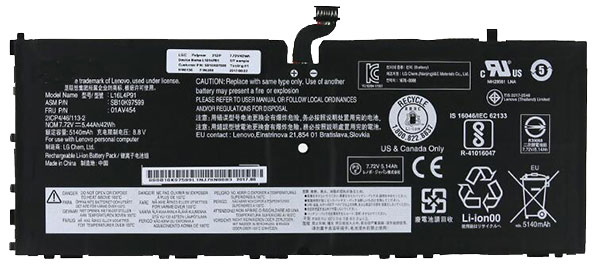 Remplacement Batterie PC PortablePour LENOVO L16L4P91
