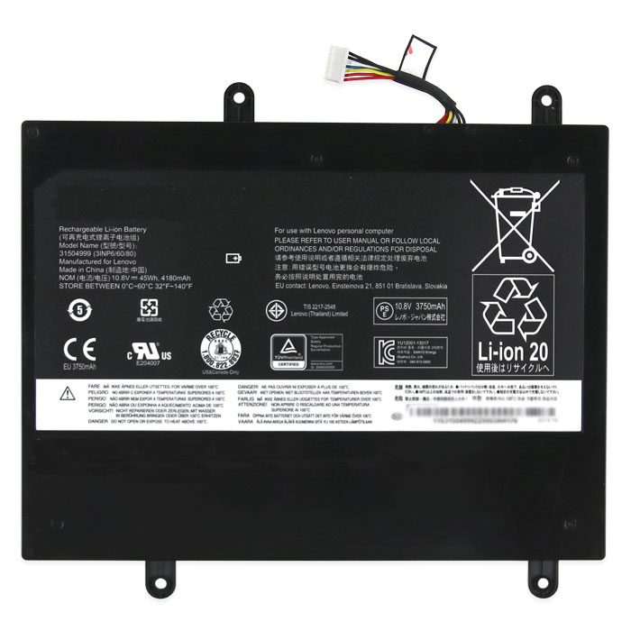 Remplacement Batterie PC PortablePour Lenovo 31504999 Remplacement Batterie PC PortablePour Lenovo 31504999