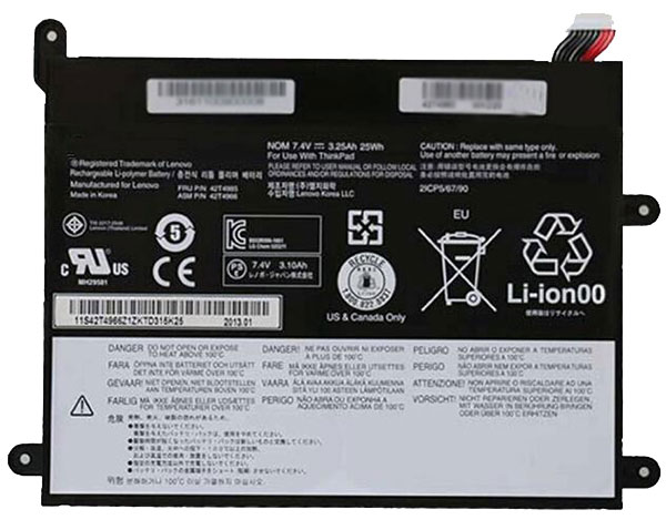 Remplacement Batterie PC PortablePour Lenovo 42T4966 Remplacement Batterie PC PortablePour Lenovo 42T4966