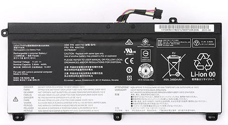 Remplacement Batterie PC PortablePour Lenovo ThinkPad W550S Remplacement Batterie PC PortablePour Lenovo ThinkPad W550S