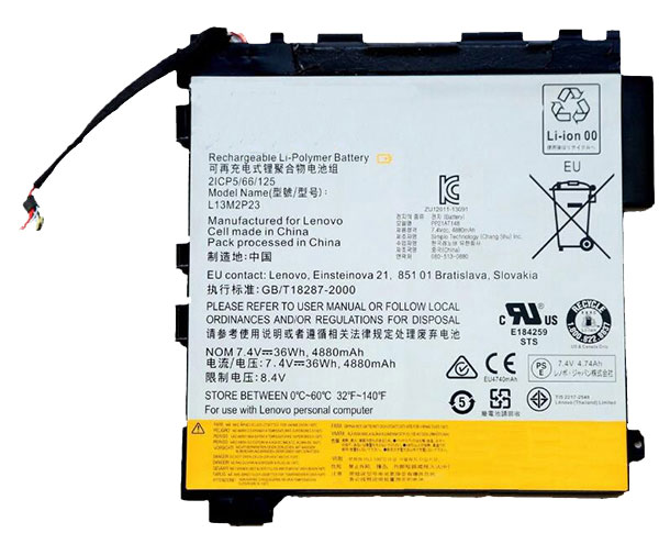 Remplacement Batterie PC PortablePour LENOVO L13S2P21