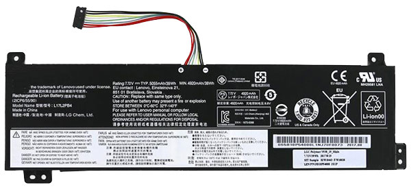 Remplacement Batterie PC PortablePour LENOVO 5b10r38760