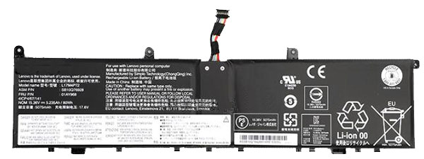 Remplacement Batterie PC PortablePour Lenovo L17L4P72 Remplacement Batterie PC PortablePour Lenovo L17L4P72