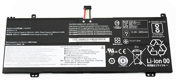 Remplacement Batterie PC PortablePour LENOVO ThinkBook 13S ARE