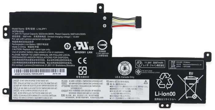 Remplacement Batterie PC PortablePour LENOVO L18M3PF2