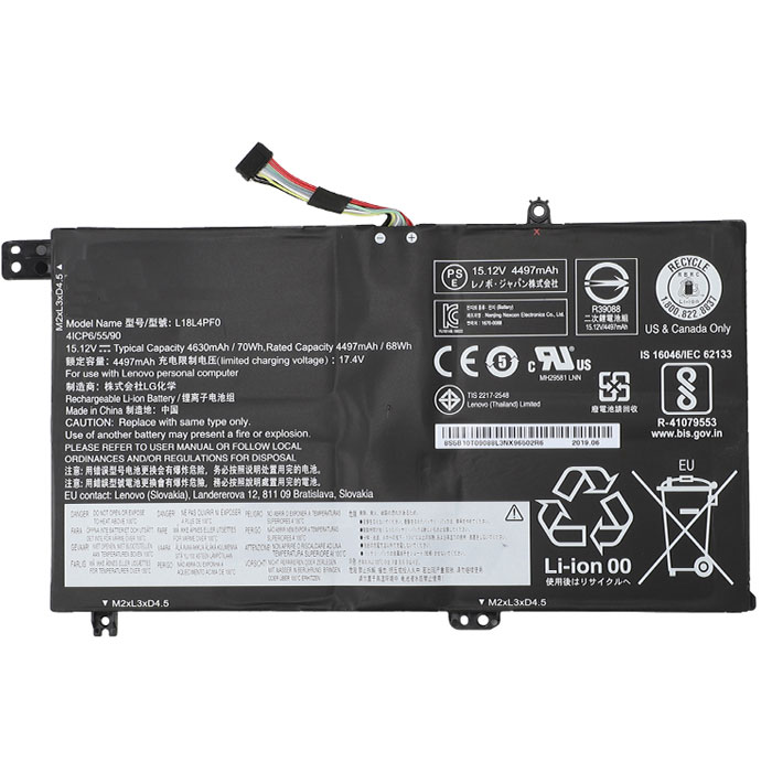 Remplacement Batterie PC PortablePour Lenovo L18L4PF0 Remplacement Batterie PC PortablePour Lenovo L18L4PF0