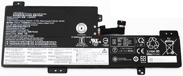 Remplacement Batterie PC PortablePour lenovo L19M3PF8