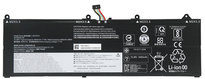 Remplacement Batterie PC PortablePour Lenovo Legion Y9000X 2021 Remplacement Batterie PC PortablePour Lenovo Legion Y9000X 2021