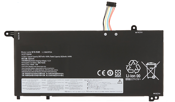 Remplacement Batterie PC PortablePour lenovo L19M3PDA