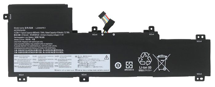 Remplacement Batterie PC PortablePour lenovo L20M4PE1