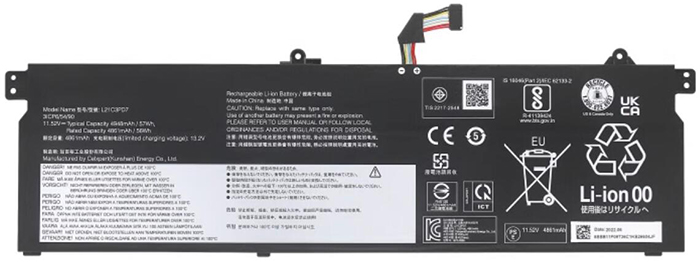 Remplacement Batterie PC PortablePour LENOVO L21M3PD7