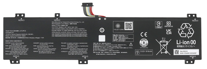 Remplacement Batterie PC PortablePour lenovo L21D4PC2