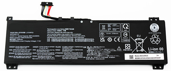 Remplacement Batterie PC PortablePour LENOVO R9000K 2022