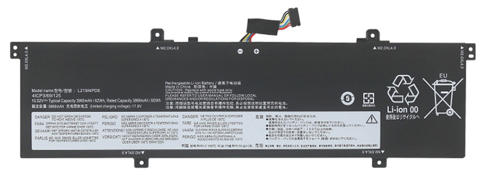 Remplacement Batterie PC PortablePour LENOVO L21L3PD5