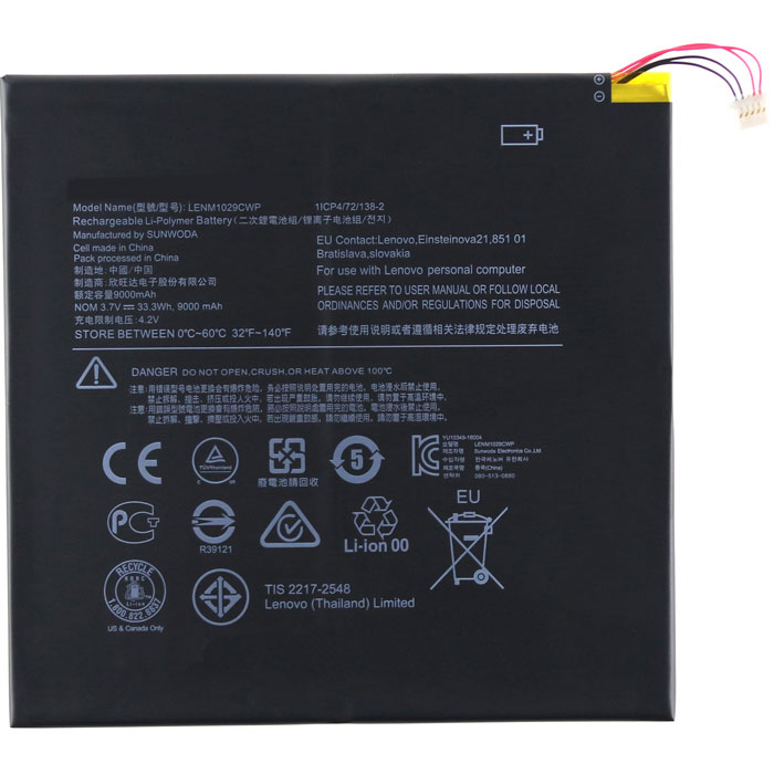 Remplacement Batterie PC PortablePour LENOVO 5B10L60476