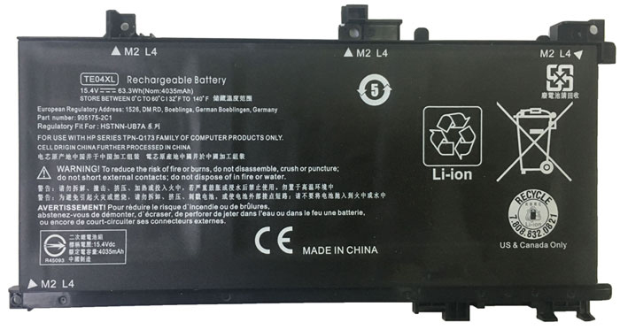 Remplacement Batterie PC PortablePour Hp Omen 15 ax218TX Remplacement Batterie PC PortablePour Hp Omen 15 ax218TX