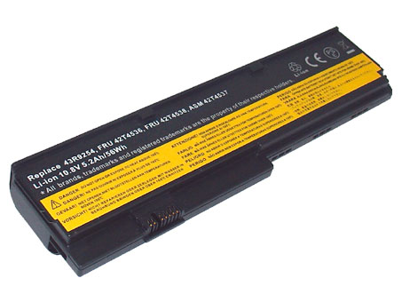 Remplacement Batterie PC PortablePour Lenovo ASM 42T4537 Remplacement Batterie PC PortablePour Lenovo ASM 42T4537