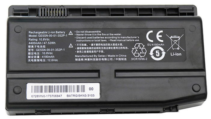 Remplacement Batterie PC PortablePour MECHREVO GE5SN 00 12 3S2P 0 Remplacement Batterie PC PortablePour MECHREVO GE5SN 00 12 3S2P 0
