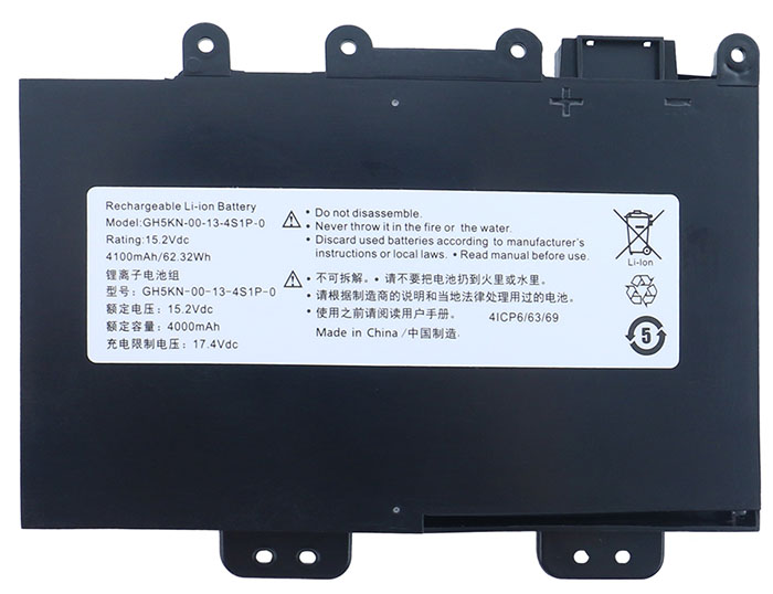 Remplacement Batterie PC PortablePour MECHREVO GH5KN 00 13 4S1P 0 Remplacement Batterie PC PortablePour MECHREVO GH5KN 00 13 4S1P 0