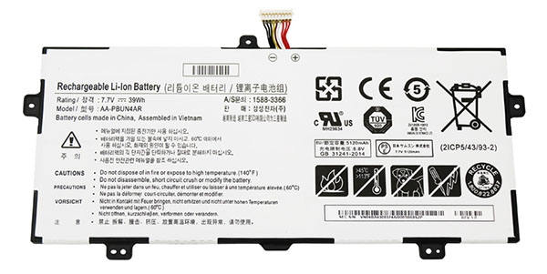 Remplacement Batterie De PortablePour SAMSUNG 900X5L