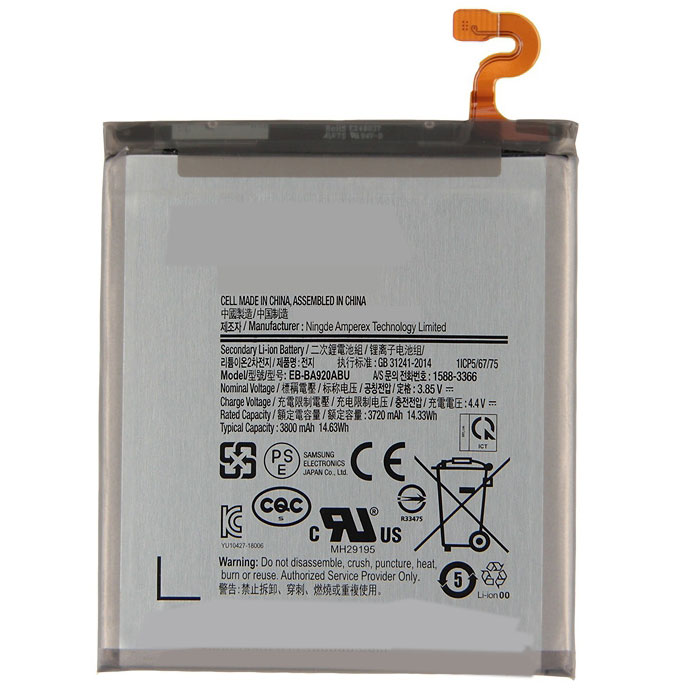 Remplacement Batterie Compatible Pour Téléphone PortablePour Samsung EB BA920ABU Remplacement Batterie Compatible Pour Téléphone PortablePour Samsung EB BA920ABU