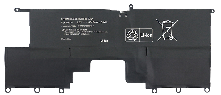 Remplacement Batterie PC PortablePour SONY VGP BPS37