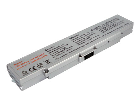 Remplacement Batterie PC PortablePour SONY VAIO VGN CR62B/L