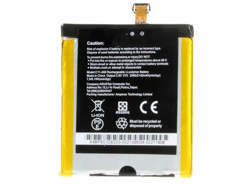 Remplacement Batterie PC PortablePour ASUS C11 A68